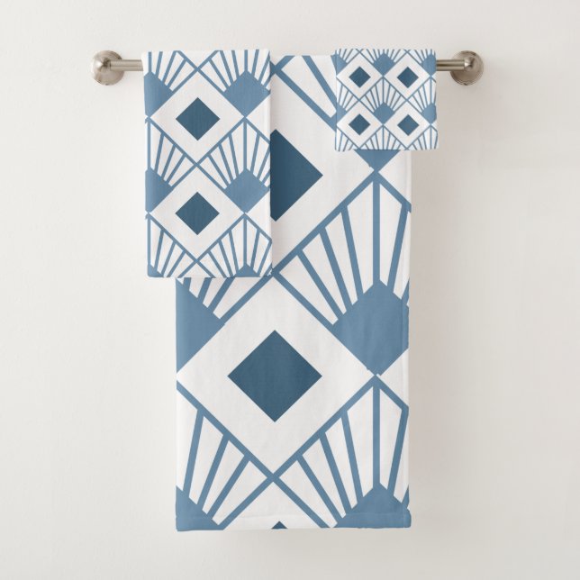 Conjunto De Toalhas Ventiladores do Art Deco  (Insitu)