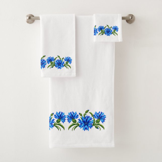 Conjunto De Toalhas Verão de Centáurea (Insitu)