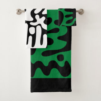 Conjunto De Toalhas Verde Kismet