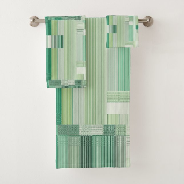 Conjunto De Toalhas Verde limpo (Insitu)