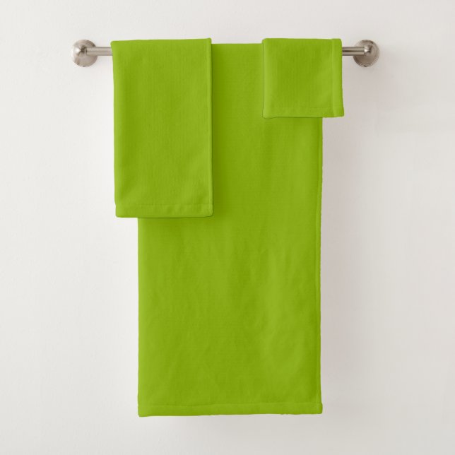 Conjunto De Toalhas Verde-maçã (Insitu)