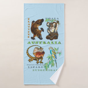 Conjunto De Toalhas Vida selvagem na Austrália