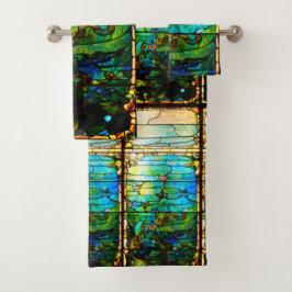 Conjunto De Toalhas Vidro de madeira de peixe-espada