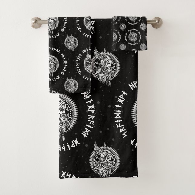 Conjunto De Toalhas Viking Wingmet (Insitu)