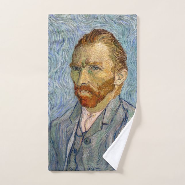 Conjunto De Toalhas Vincent Van Gogh - Autorretrato (Toalha de mão)