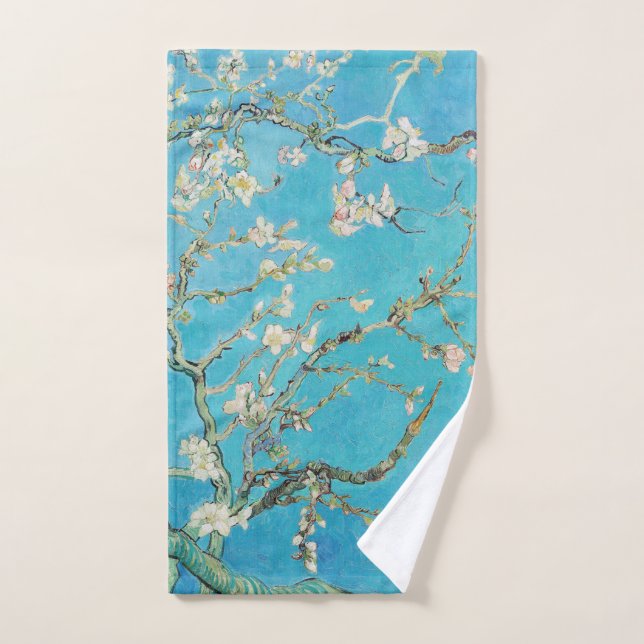Conjunto De Toalhas Vincent van Gogh - Flor de Amendoeira (Toalha de mão)