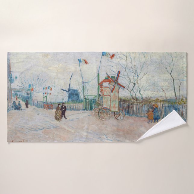 Conjunto De Toalhas Vincent van Gogh - Impasse des Deux Freres (Toalha de Banho)