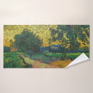 Conjunto De Toalhas Vincent van Gogh - Paisagem em Twilight