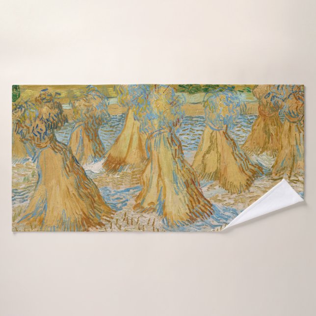 Conjunto De Toalhas Vincent van Gogh - Pastas de trigo (Toalha de Banho)
