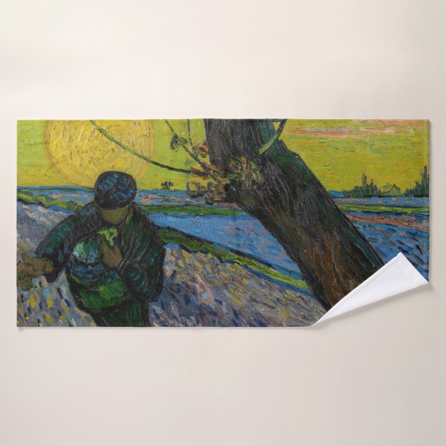 Conjunto De Toalhas Vincent van Gogh - The Sower (Toalha de Banho)
