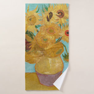 Conjunto De Toalhas Vincent Van Gogh - Vase com Doze Girassóis