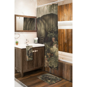 Conjunto De Toalhas Vintage Botanical Hippo