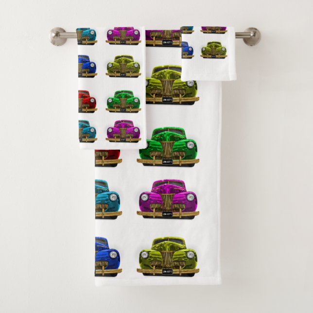 Conjunto De Toalhas Vintage clássico (Insitu)