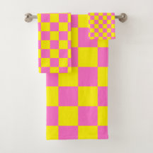 Vintage da placa de xadrez amarelo-claro-claro-cla