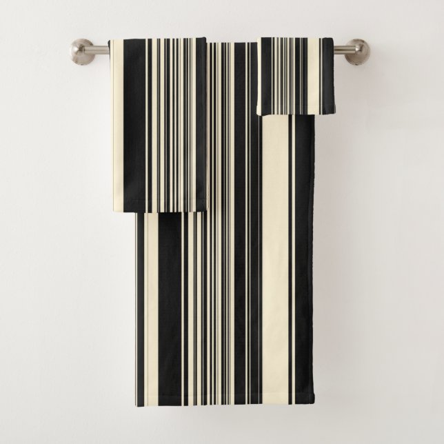 Conjunto De Toalhas Vintage Stripes (Insitu)