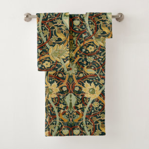 Conjunto De Toalhas Vintage William Morris Bullerswood Carpet