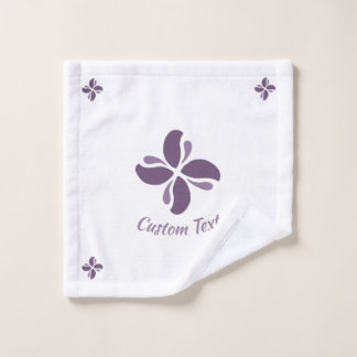 Conjunto De Toalhas Vintage Zen Echo Lilac Kiss