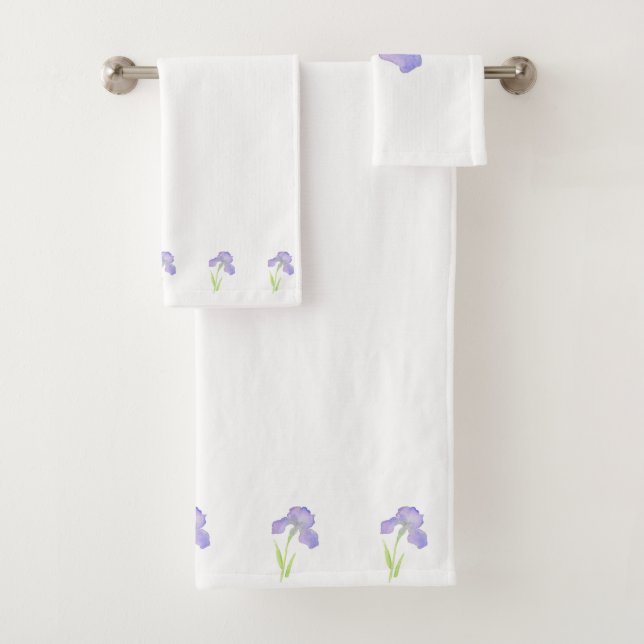 Conjunto De Toalhas Violet Iris (Insitu)