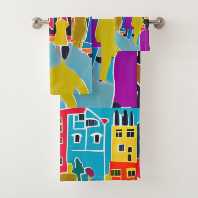 Conjunto De Toalhas Vizinhos (Insitu)