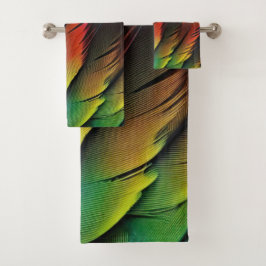 Conjunto De Toalhas Voando com cor