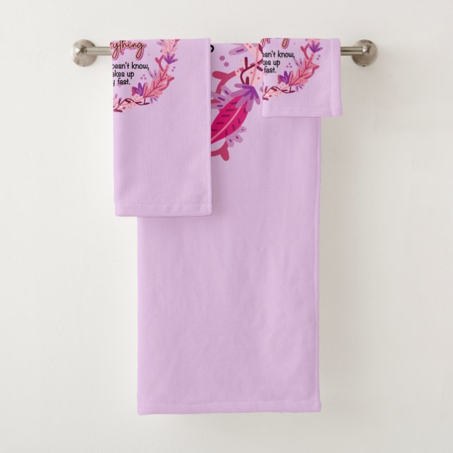 Conjunto De Toalhas Vovó sabe tudo (Insitu)