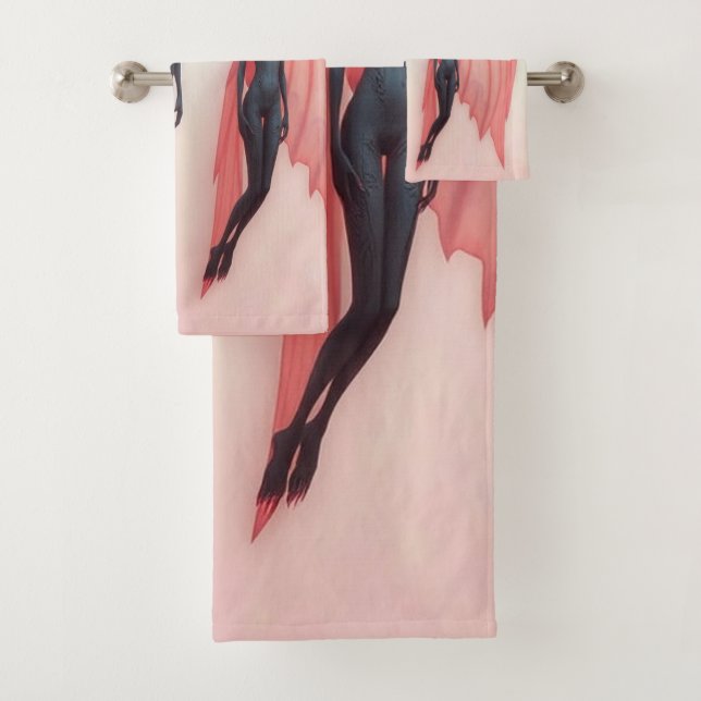 Conjunto De Toalhas „Wächterinnen der Zwischenwelt“   (Insitu)