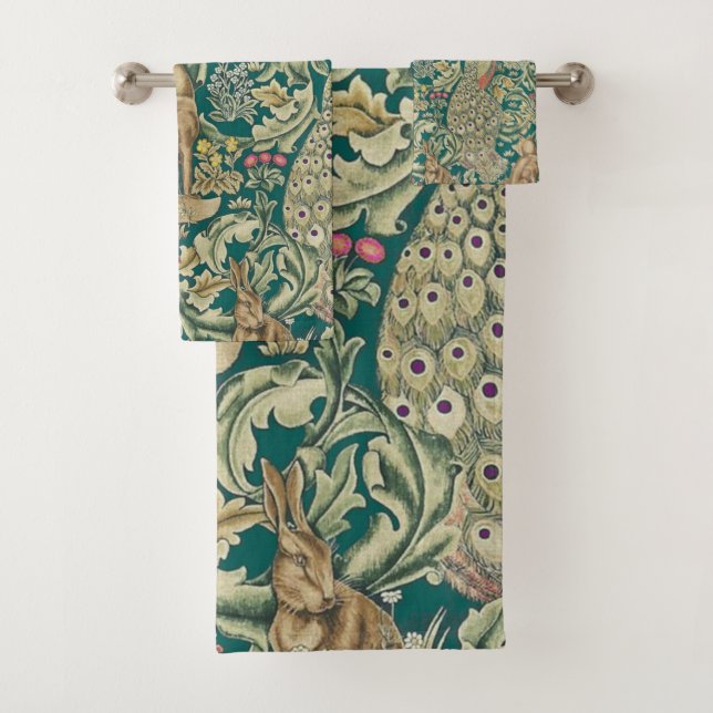 Conjunto De Toalhas Walter Morris "Floresta" (Insitu)