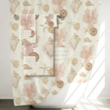 Watercolor Beach Ocean Starfish Sea Shell