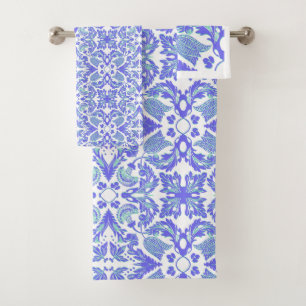 Conjunto De Toalhas Wedgewood Floral