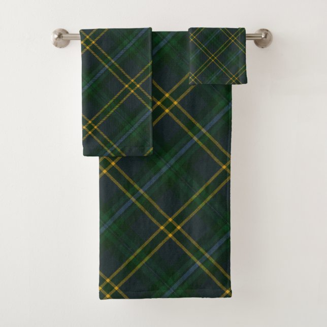 Conjunto De Toalhas Weir Modern Original Scottish Tartan (Insitu)