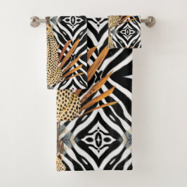 Conjunto De Toalhas Wild