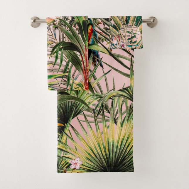 Conjunto De Toalhas Wild jungle paradise (Insitu)