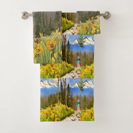 Conjunto De Toalhas Wilderness Hike