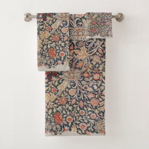 Conjunto De Toalhas William * Morris Belo Padrão de Trent