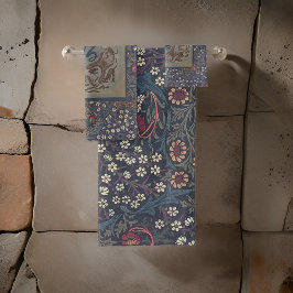 Conjunto De Toalhas William * Morris Blackthorne Monograma |