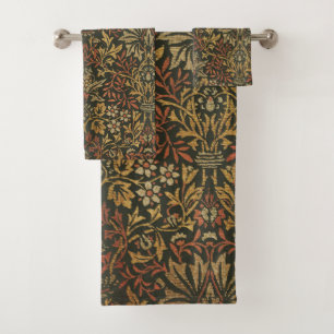 Conjunto De Toalhas William Morris Flower Garden Tapeçaria
