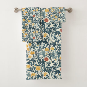 Conjunto De Toalhas William Morris Pattern