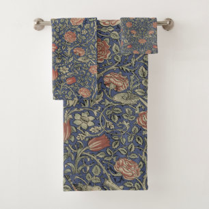 Conjunto De Toalhas William Morris Tudor Rosa Wallpaper
