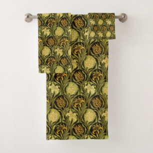 Conjunto De Toalhas William Morris Tulips & Lily Carpet Rug Classic