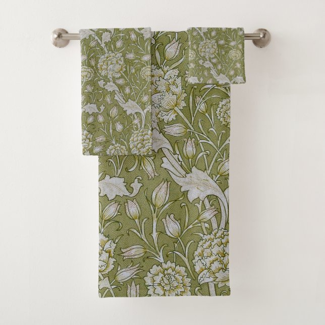 Conjunto De Toalhas William Morris Wild Tulip (Insitu)