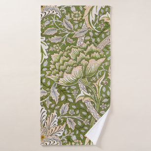Conjunto De Toalhas William Morris Windrush Padrão Floral Clássico