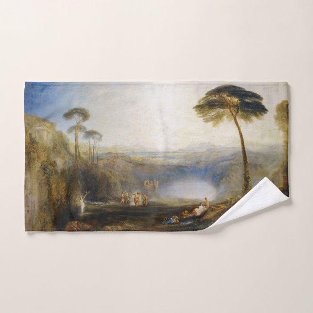 Conjunto De Toalhas William Turner - A tosse do Ouro (Toalha de mão)