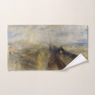 Conjunto De Toalhas William Turner - Chuva, Vapor e Velocidade