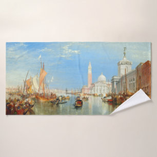 Conjunto De Toalhas William Turner - Veneza, Dogana & San Giorgio