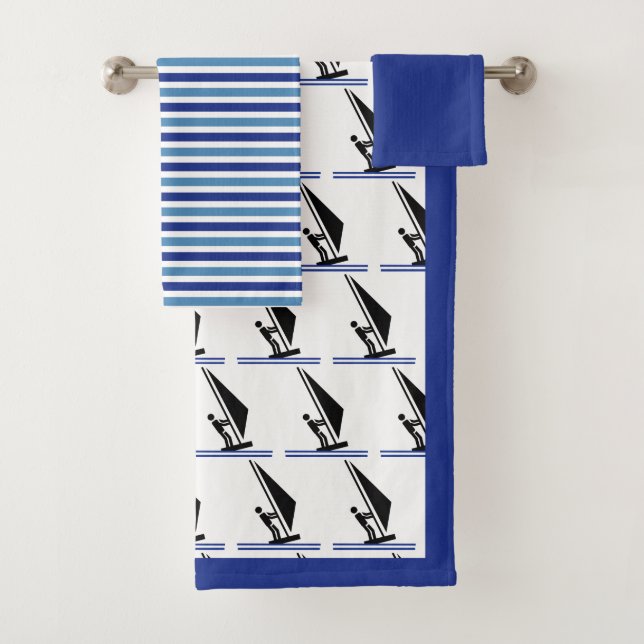 Conjunto De Toalhas Windsurfer em conselho e strips para-brisas (Insitu)
