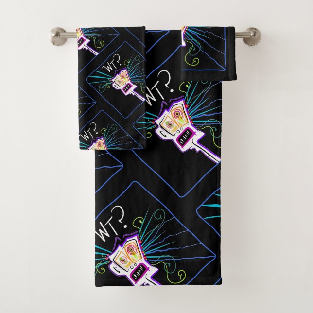 Conjunto De Toalhas WT? O QUE? EMOJI Meemogie (Insitu)