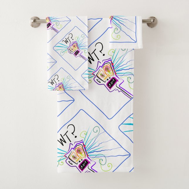 Conjunto De Toalhas WT? O QUE? EMOJI Meemogie (Insitu)