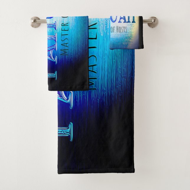 Conjunto De Toalhas Yahuah-Mestre dos Hosts 01-01 (Insitu)