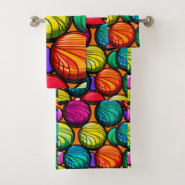 Conjunto De Toalhas Yo-Yo Yowza