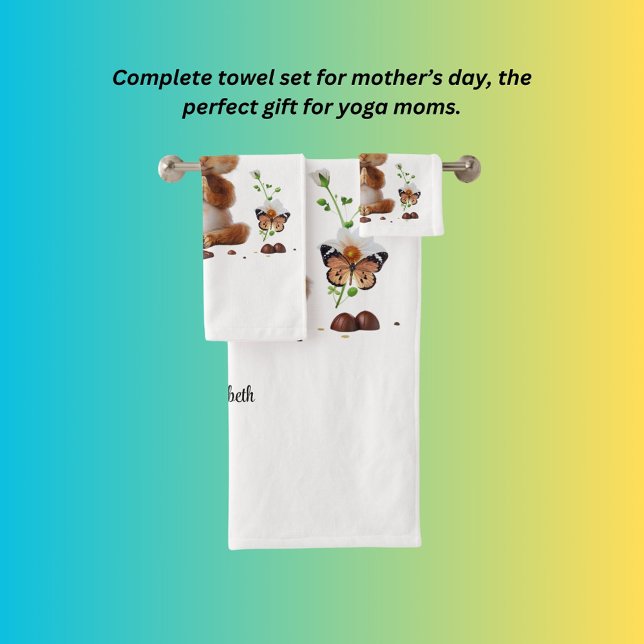 Conjunto De Toalhas Yoga Mãe (Criador carregado)